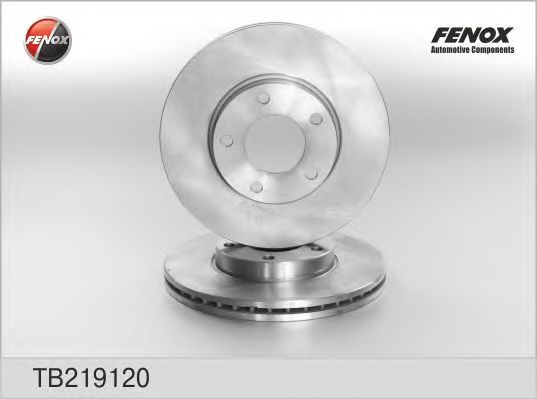 Купить запчасть FENOX - TB219120 Диск тормозной передний Mazda 3/5 1.4/1.6/TD/2.0CD 03- TB219120