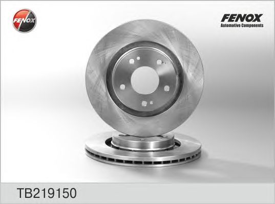 Купить запчасть FENOX - TB219150 Диск тормозной передний CITROEN, Mitsubishi, PEUGEOT TB219150