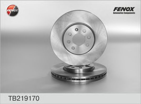 Купить запчасть FENOX - TB219170 Диск тормозной передний Opel Astra H TB219170
