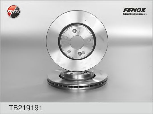 Купить запчасть FENOX - TB219191 Диск тормозной передний RENAULT Laguna II (B74, K74) 01-07 TB219191