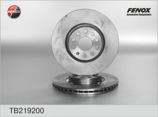 Купить запчасть FENOX - TB219200 Диск тормозной передний VW Passat 1.4TSi/1.6/2.0TDi 05- TB219200