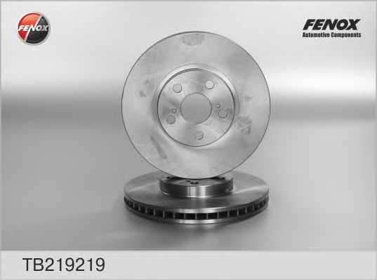 Купить запчасть FENOX - TB219219 Диск тормозной передний TOYOTA Avensis 97-03, Avensis Универсал 03- TB219219