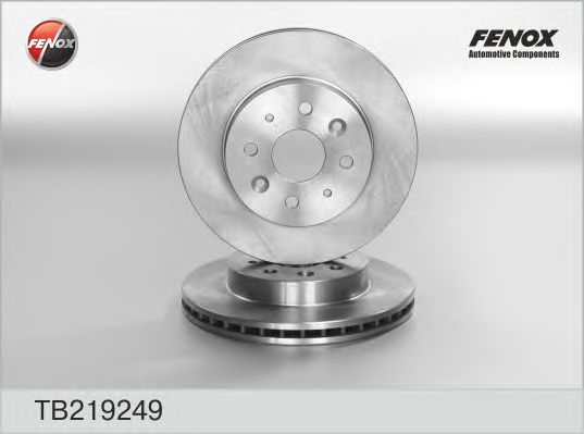 Купить запчасть FENOX - TB219249 Диск тормозной передний KIA Rio 00-05 TB219249