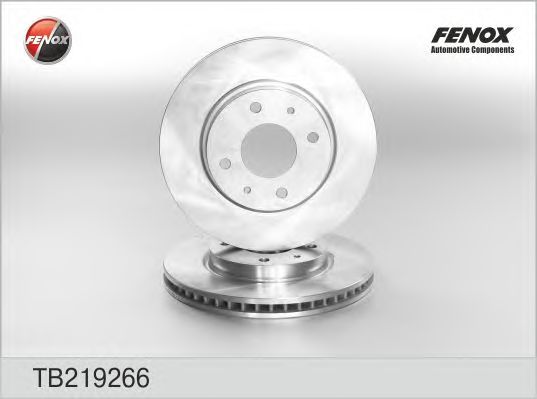 Купить запчасть FENOX - TB219266 Диск тормозной передний Mitsubishi Lancer 03-, Galant 2.0-2.5 96-04 TB219266