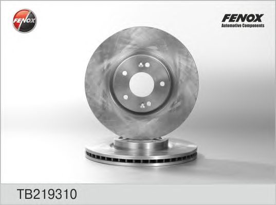 Купить запчасть FENOX - TB219310 Диск тормозной передний Hyundai ix55 08- , Santa Fe 06- TB219310