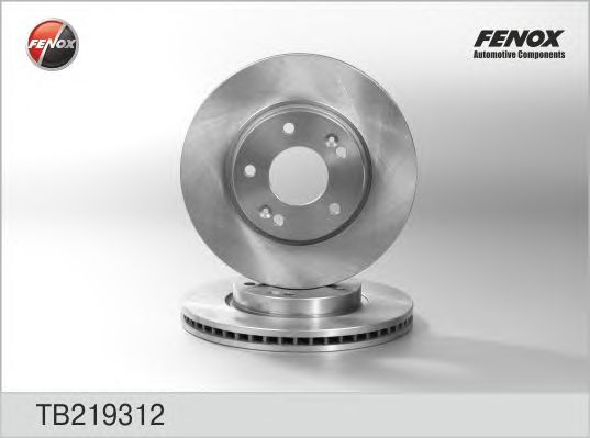 Купить запчасть Fenox - TB219312 Диск тормозной перед прав/лев Hyundai ix20 10- , i30 07-11/ Kia Cee
