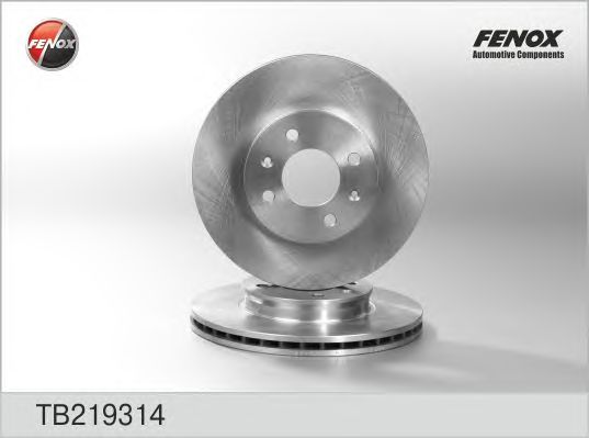 Купить запчасть FENOX - TB219314 Диск тормозной передний Hyundai Accent, i20, KIA Rio TB219314