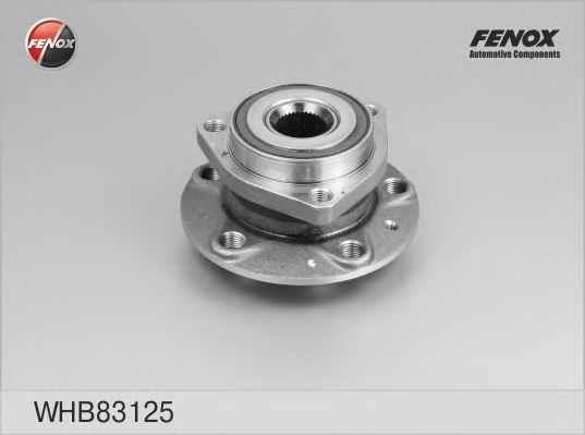 Купить запчасть Fenox - WHB83125 Ступица с подшипником в сборе перед прав/лев Skoda Octavia II 04-/ VW Golf V 03-, Golf Plus 05-, Caddy 04- Yeti 09-/ Audi A3 03-/ Seat Toledo III 04-