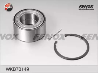 Купить запчасть FENOX - WKB70149 Подшипник ступицы, КОМПЛЕКТ перед прав/лев Mitsubishi Lancer 08-, Outlander 06-12, ASX 10-/ Citroen C4 Aircross 12-/ Peugeot 4007 07-, 4008 12-