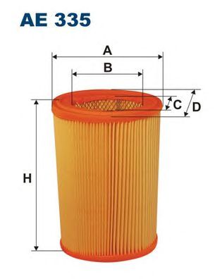 Купить запчасть FILTRON - AE335 Фильтр воздушный AE335