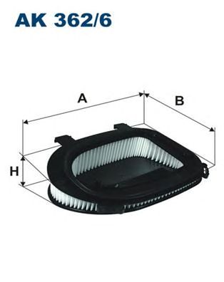 Купить запчасть FILTRON - AK362/6 Фильтр воздушный AK362/6