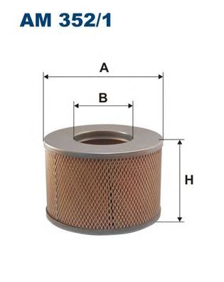 Купить запчасть FILTRON - AM352/1 Фильтр воздушный AM352/1