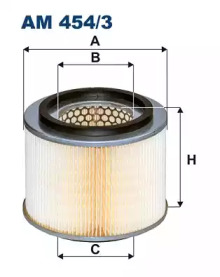 Купить запчасть FILTRON - AM454/3 Фильтр воздушный AM454/3