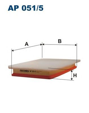 Купить запчасть FILTRON - AP051/5 Фильтр воздушный AP051/5