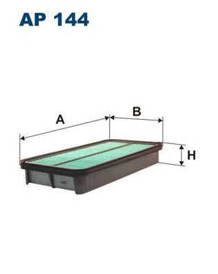 Купить запчасть FILTRON - AP144 Фильтр воздушный AP144