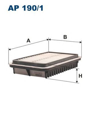 Купить запчасть FILTRON - AP190/1 Фильтр воздушный AP190/1