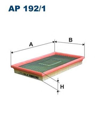 Купить запчасть FILTRON - AP192/1 Фильтр воздушный AP192/1