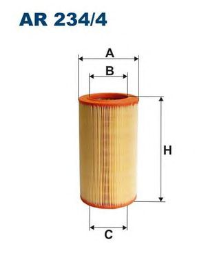 Купить запчасть FILTRON - AR234/4 Фильтр воздушный AR234/4