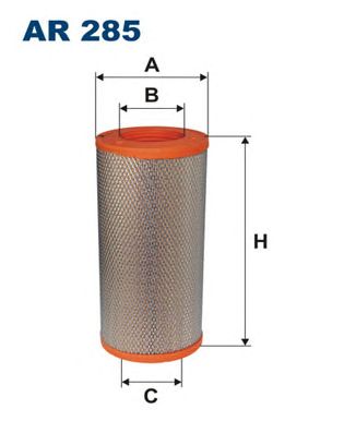 Купить запчасть FILTRON - AR285 Фильтр воздушный AR285