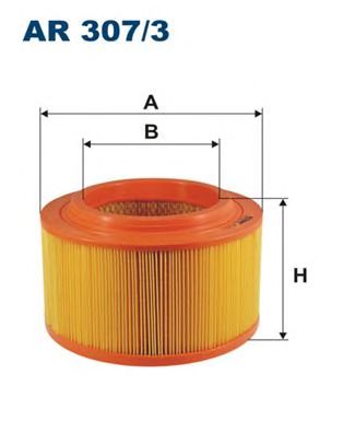 Купить запчасть FILTRON - AR307/3 Фильтр воздушный AR307/3