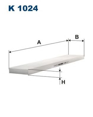 Купить запчасть FILTRON - K1024 Фильтр салона K1024