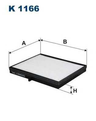 Купить запчасть FILTRON - K1166 Фильтр салона K1166