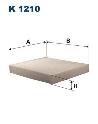 Купить запчасть FILTRON - K1210 Фильтр салона K 1210 DA Charade II; LE CT, GS, IS; SU Legacy IV, Outback III, Trezia; TO Auris, Avensis III, Camry FF, Corolla X (07-), RAV4 III, Urban Cruiser, Verso, Yaris II