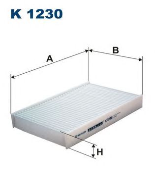 Купить запчасть FILTRON - K1230 Фильтр салона Nissan Juke/ Renault Fluence
