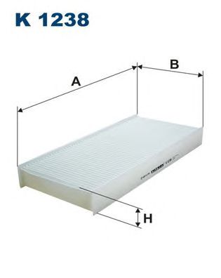 Купить запчасть FILTRON - K1238 Фильтр салонный K1238