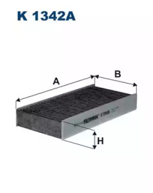 Купить запчасть FILTRON - K1342A-2x Фильтр салонный K1342A-2x