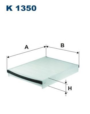 Купить запчасть FILTRON - K1350 Фильтр салонный K1350