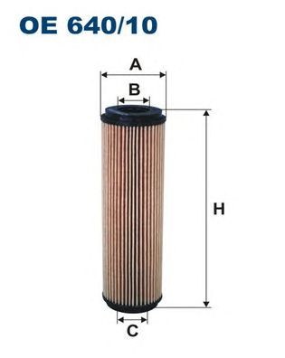 Купить запчасть FILTRON - OE64010 Фильтр масляный (вставка) Mercedes C (W204), E (W212), SLK (R172)