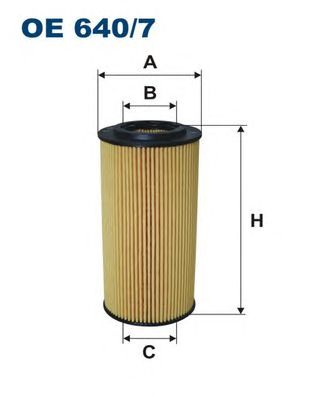 Купить запчасть FILTRON - OE640/7 Фильтр масляный OE640/7