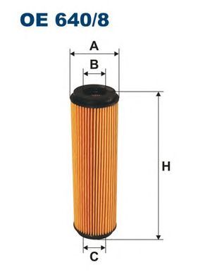 Купить запчасть FILTRON - OE6408 Фильтр масляный (вставка) Mercedes C (W203/C203/T203), C (W204/S204), CLC (CL203), CLK (A/C209), E (W/S211), E (W212), SLK (R171)