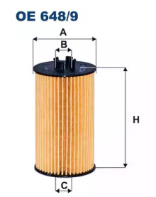Купить запчасть FILTRON - OE648/9 Фильтр масляный OE648/9