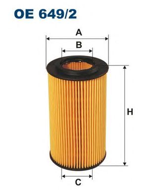Купить запчасть FILTRON - OE649/2 Фильтр масляный OE649/2