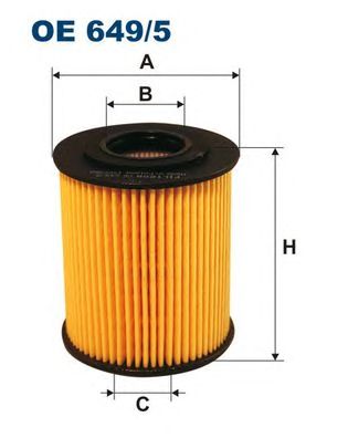 Купить запчасть FILTRON - OE649/5 Фильтр масляный OE649/5