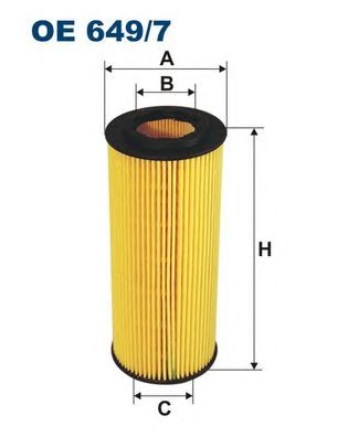 Купить запчасть FILTRON - OE649/7 Фильтр масляный OE649/7