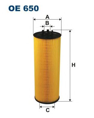Купить запчасть FILTRON - OE650 Фильтр масляный OE650