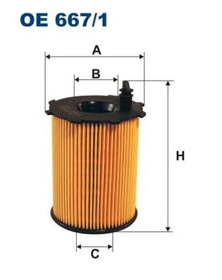 Купить запчасть FILTRON - OE6671 Фильтр масляный (вставка) Citroen/ Fiat/ Ford/ Mazda/ Mini/ Peugeot/ Suzuki/ Toyota/ Volvo