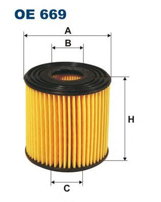 Купить запчасть FILTRON - OE669 Фильтр масляный OE669