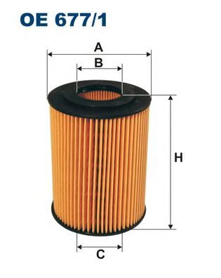 Купить запчасть FILTRON - OE677/1 Фильтр масляный OE677/1