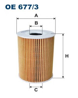 Купить запчасть FILTRON - OE677/3 Фильтр масляный OE677/3