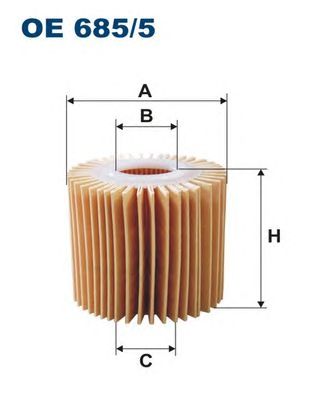 Купить запчасть FILTRON - OE685/5 Фильтр масляный OE685/5