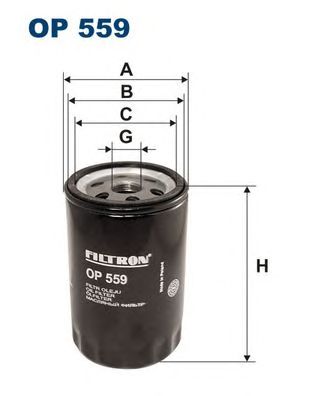 Купить запчасть FILTRON - OP559 Фильтр масляный OP559