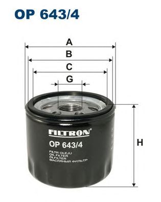 Купить запчасть FILTRON - OP6434 Фильтр масляный RENAULT Dacia/ Jeep/ Nissan/ Opel/ Renault Clio II/III, Fluence, Kangoo I/II, Laguna II/III, Logan, Master III, Megane I/II/III, Scenic I/II/III, Trafic II, Twingo II/ Suzuki/ Vauxhall