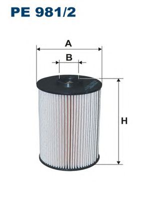 Купить запчасть FILTRON - PE9812 Фильтр топливный Ford Mondeo 2.0TDCI 07->/ Volvo C30, C70 II, S40 II, S80 II, V50, V70 II 2.4D