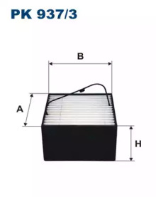 Купить запчасть FILTRON - PK937/3 Фильтр топливный PK937/3