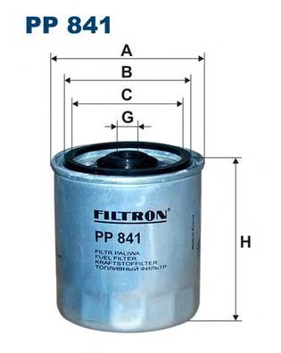 Купить запчасть FILTRON - PP841 Фильтр топливный PP841