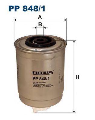Купить запчасть FILTRON - PP848/1 Фильтр топливный PP848/1